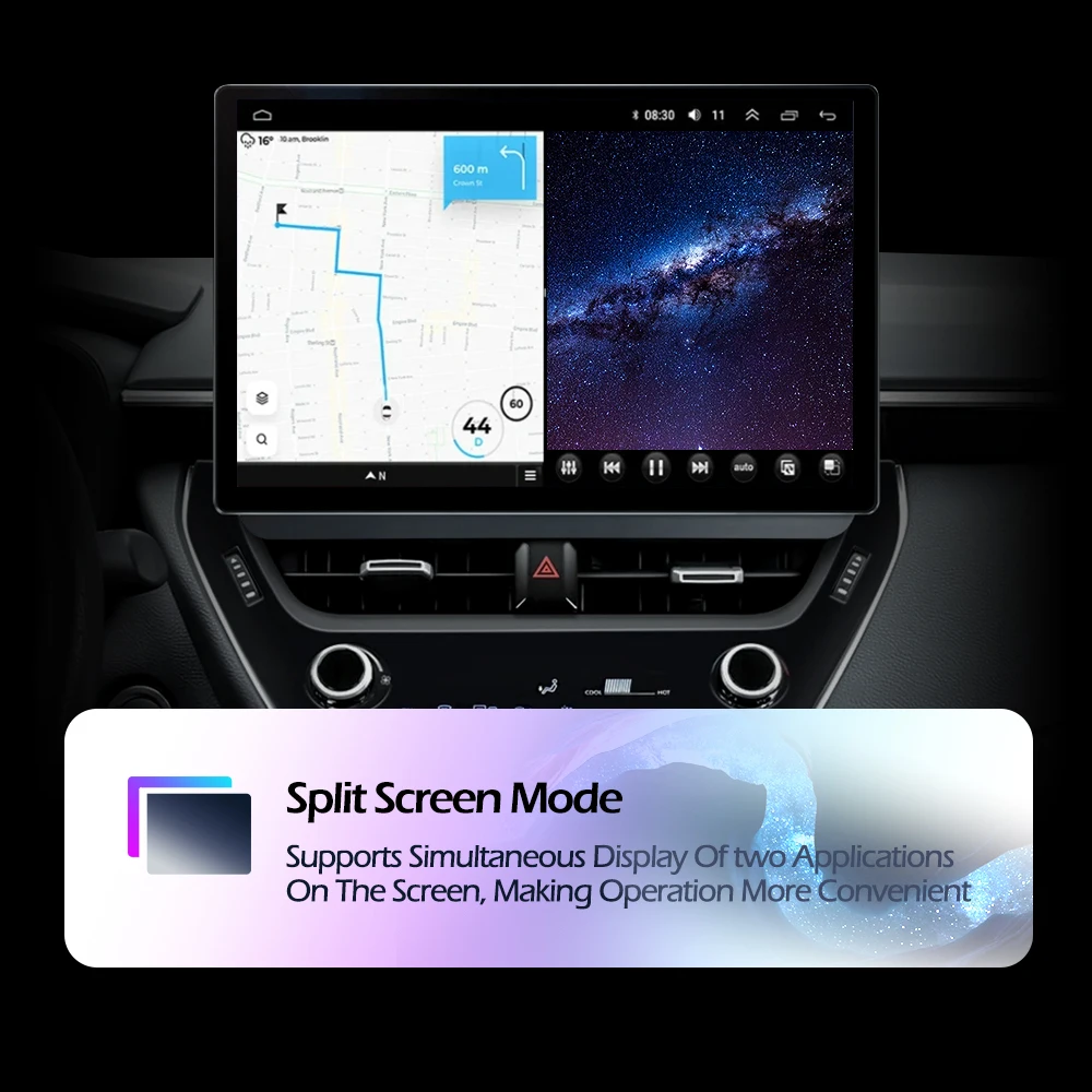 Android 15 Car Radio For GMC Yukon Chevrolet Tahoe Suburban 2008 - 2012 13.1Inch Screen GPS Navigation Wireless Carplay 4G WIFI
