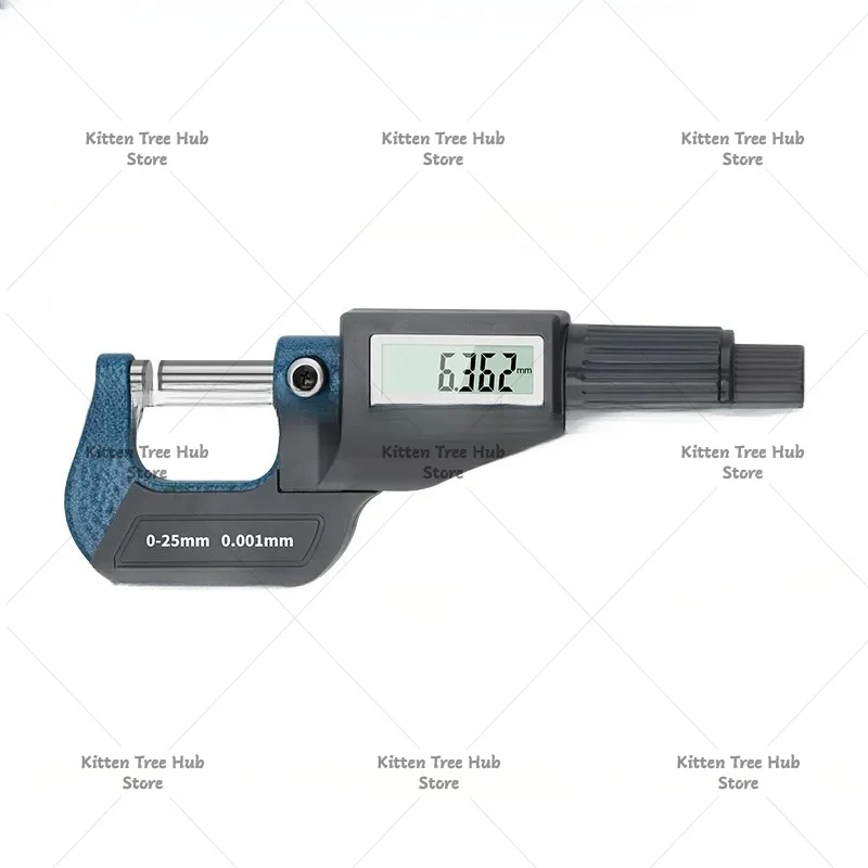 Standard digital display outer diameter micrometer 0-25mm high precision electronic spiral micrometer caliper