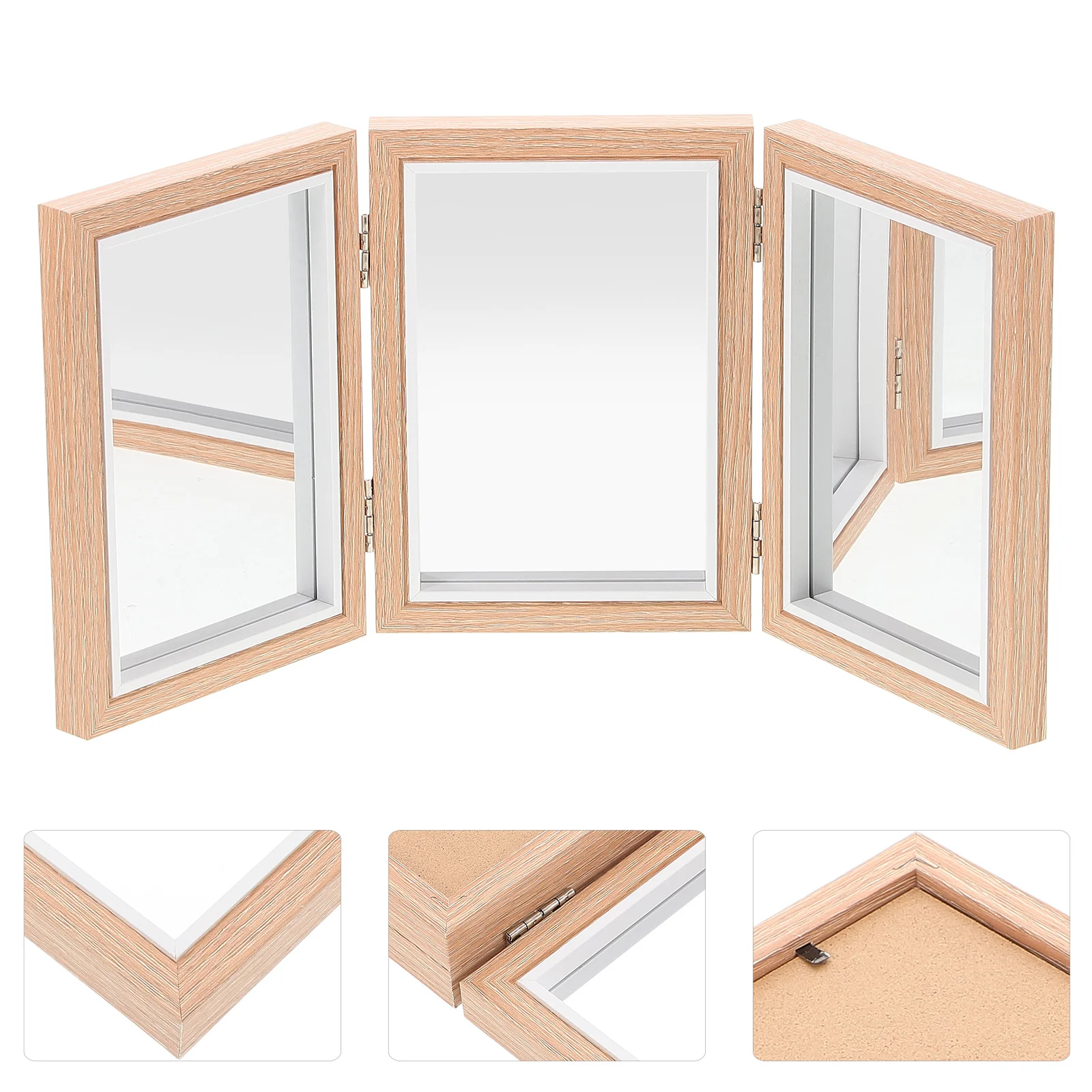 

Montessori Foldable Mirror for Toddlers Non-Breakable Baby Floor Mirror Hand-Eye Coordination Development Tool Early Learning