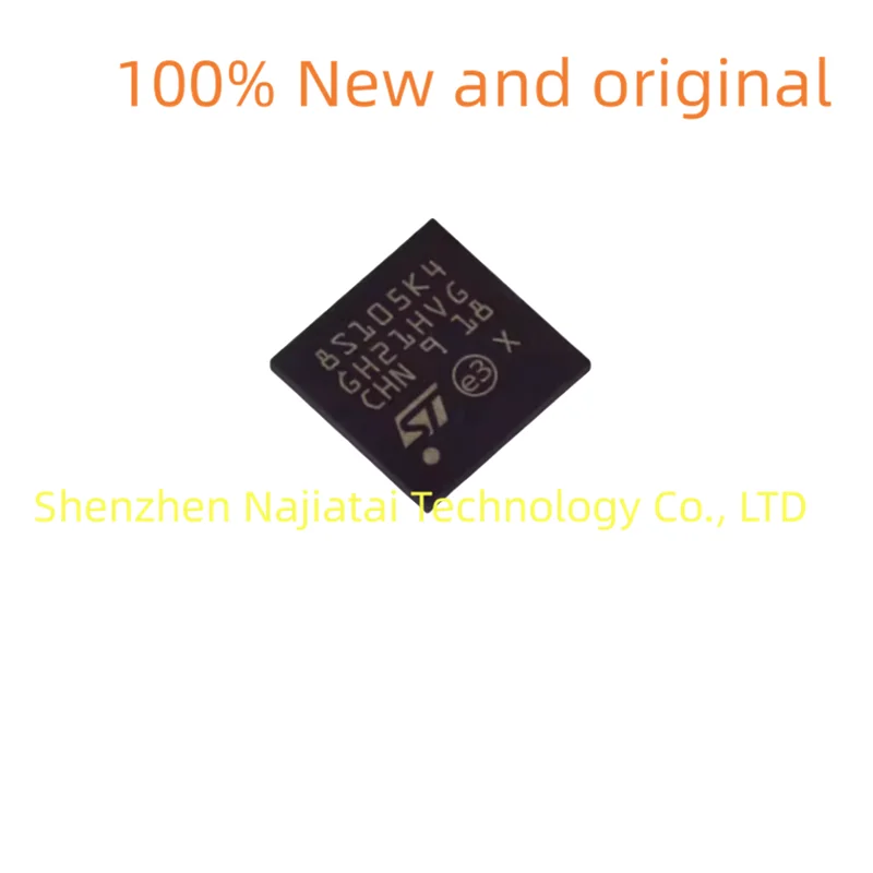 

10PCS/LOT 100% New Original STM8S105K4U6A STM8S105 QFN32 IC Chip