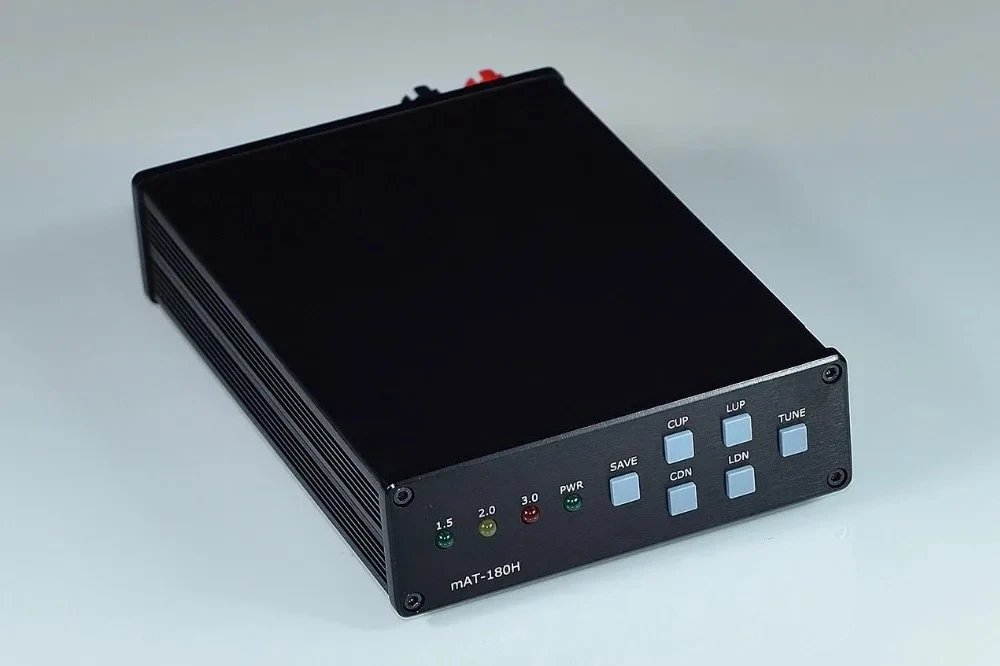 mAT-180H HF Automatic Antenna Tuner for Ham Radio External ATU Shortwave Transceiver 100W