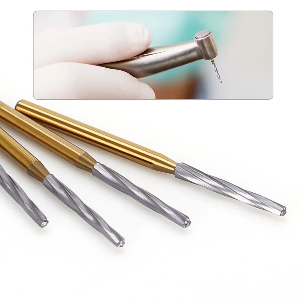 Fresas dentales de carburo de tungsteno, serie FG 1,6mm, fresas de extracción de dientes para pieza de mano de alta velocidad, 6 unids/lote por