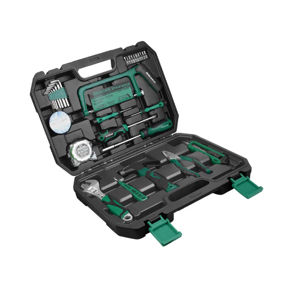 

9/21/31Pc Home Auto Repair Tool Kit Wrench Plastic Toolbox with General Household Hand Tool Set W/ Plastic Toolbox Storage Case