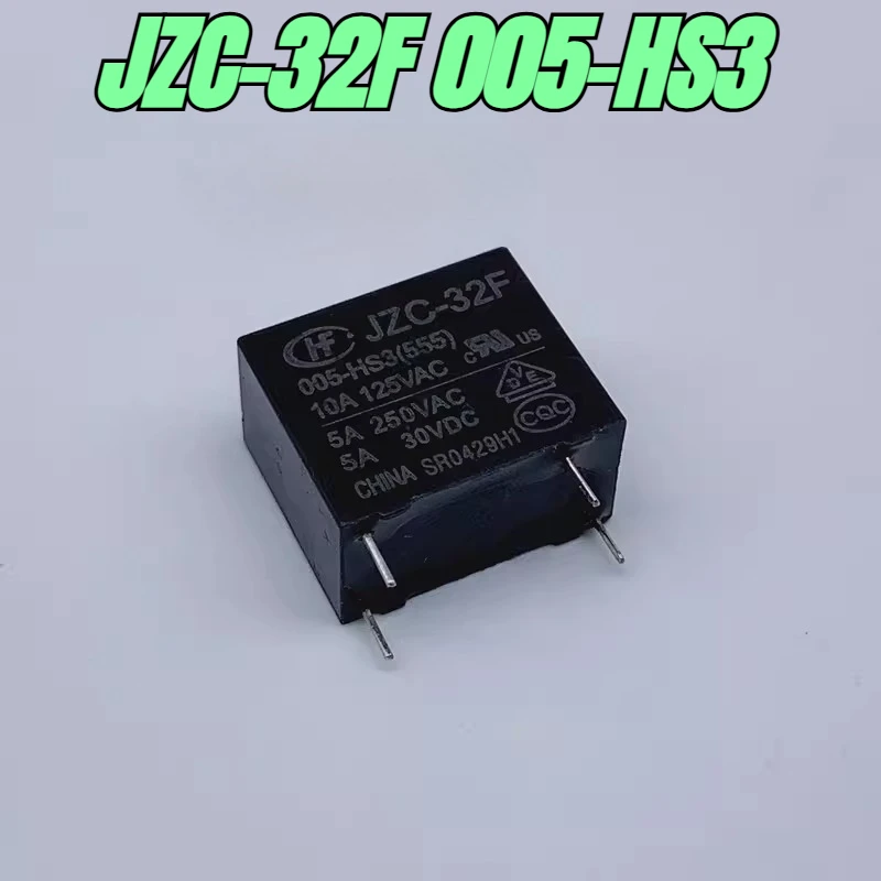New 1pcs/lot JZC-32F 005-HS3 JZC-32F 012-HS3 JZC-32F 024-HS3 5V 12V 24V 4pins 5A