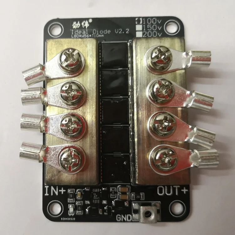 

Ideal Diode 100V/150V Photovoltaic Solar Base Station Batteries in Parallel