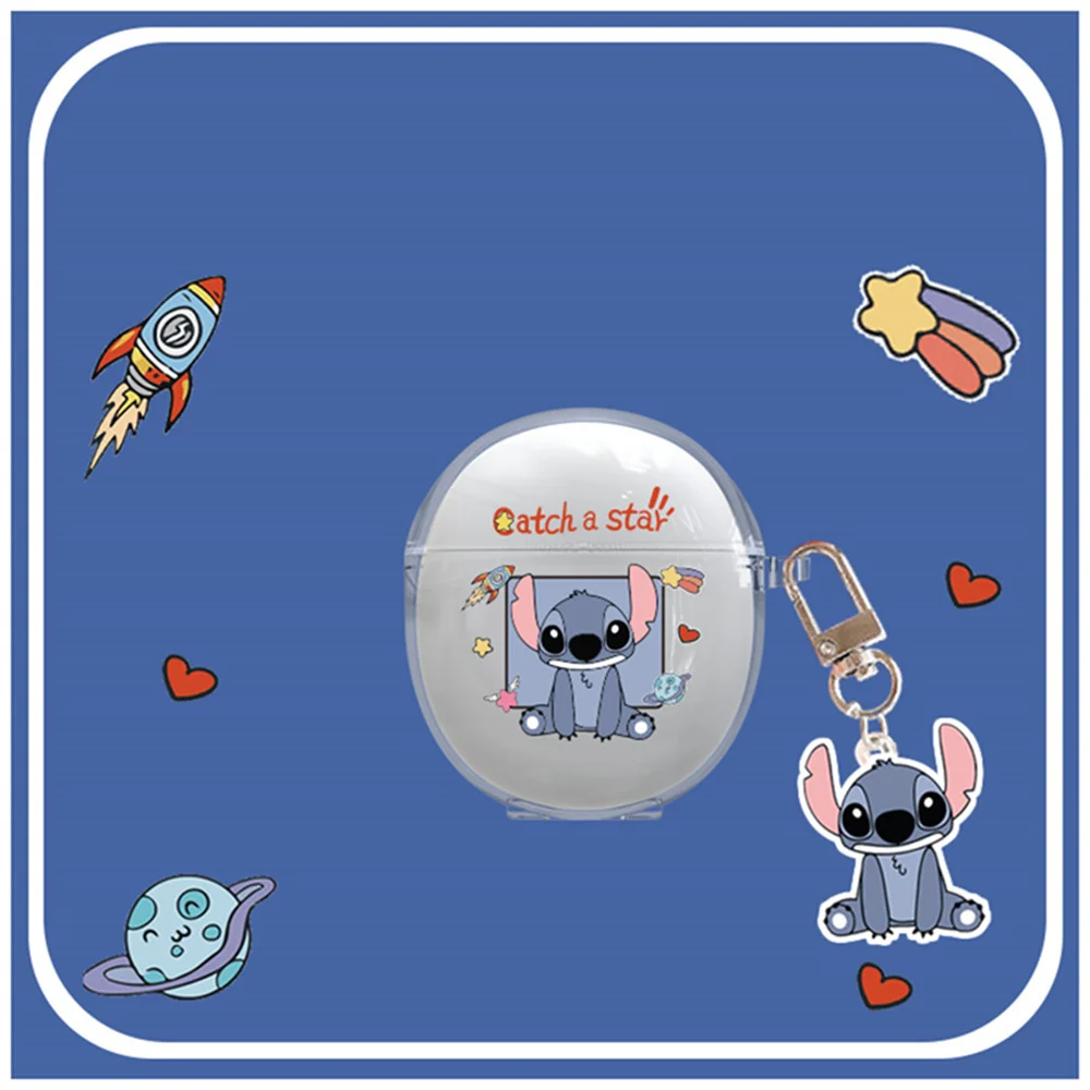 เคสหูฟังตัวการ์ตูนน่ารักลายมิกกี้มินนี่เมาส์สำหรับ Oppo enco R หูฟังไร้สายพร้อมจี้