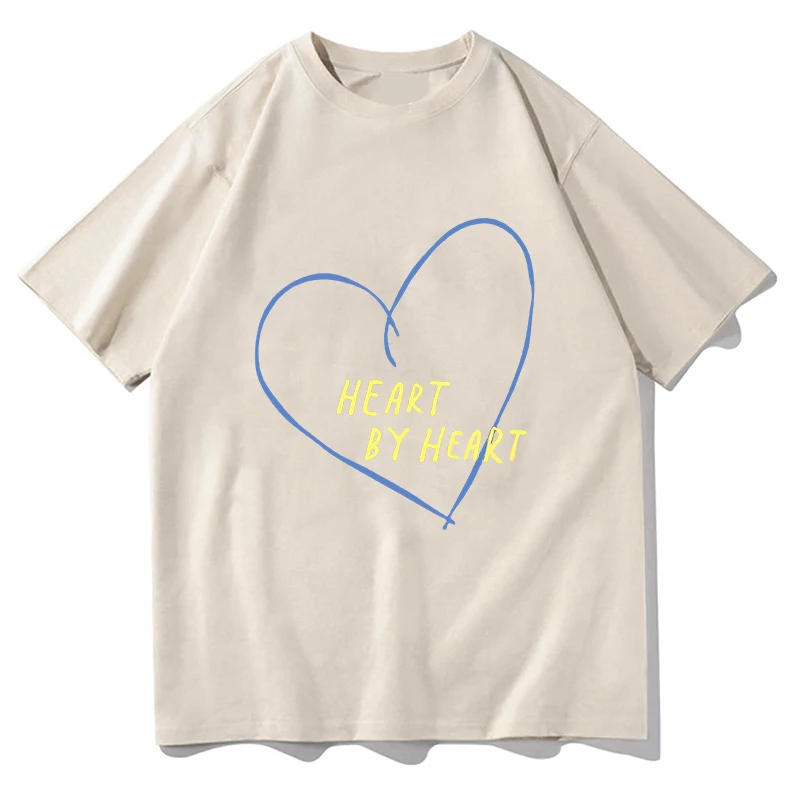 جو جوناس القلب بالقلب بلايز جديدة ملونة الجمالية تي شيرتات قطن الرجال النساء عادية شارع العليا Y2k تيز فاسق الشارع الشهير #3