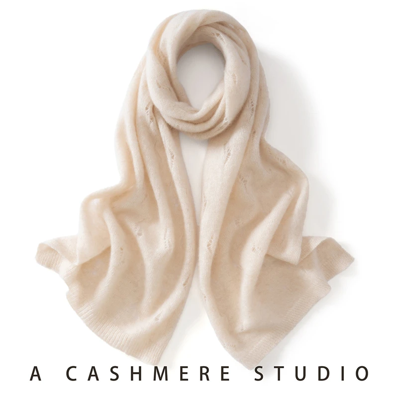 Sciarpa alla moda e versatile, 100% cashmere premium, nuova collezione invernale per il calore