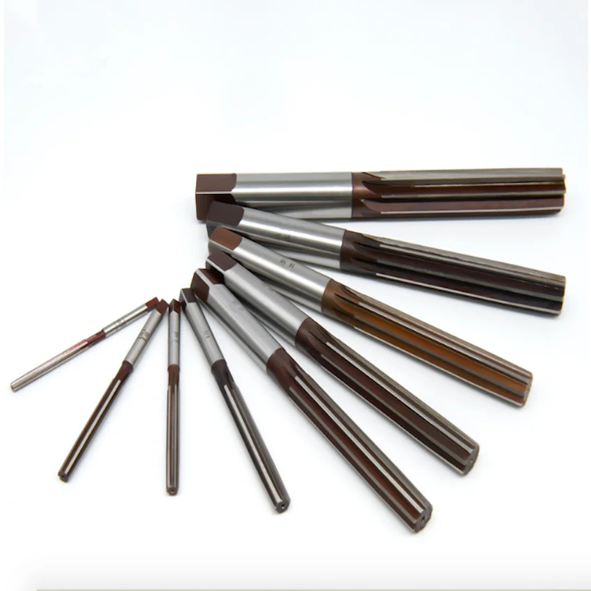 ต้นทุนขาย Hand Reamer Straight Shank เครื่อง Reamer HSS Reamer Precision H7/H8 เกรด OD 11-19 มม.สําหรับมือทํางาน