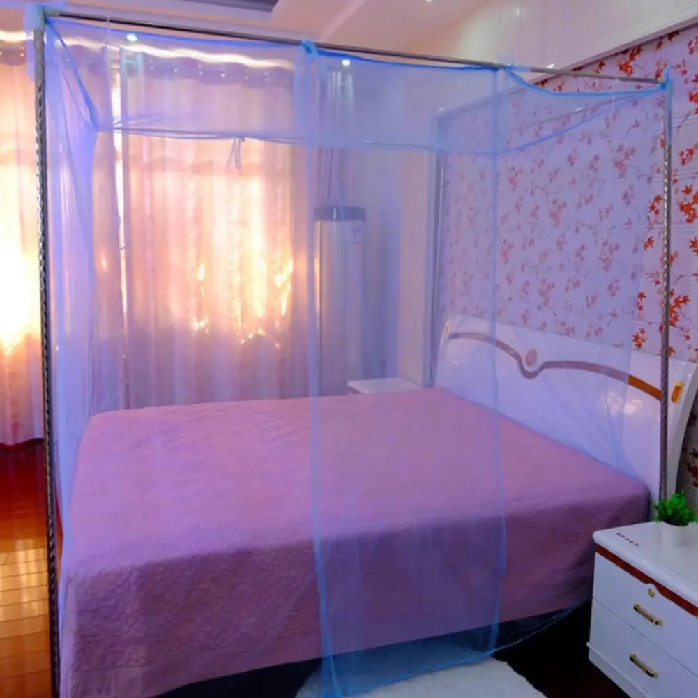 Mosquitera para dormitorio de 90/120cm, cortina literal, dosel de cama transpirable, malla fina, red para cama individual con una apertura para el hogar, dormitorio, universidad