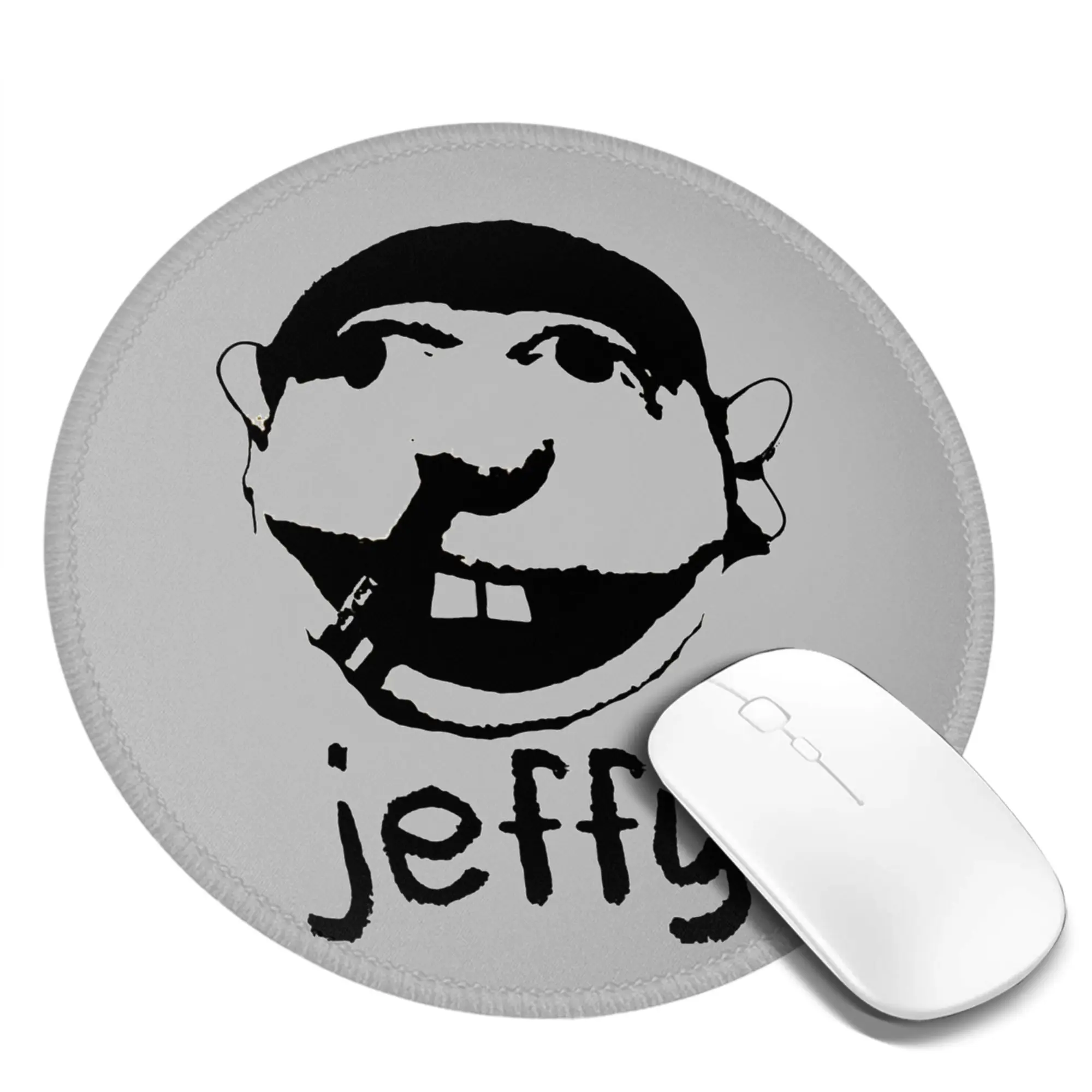 jeffy face sml rapper Mouse Pad Computer Keyboard Mouse Mat Gamer PC Laptop Desk Mat Office Accessories Table Mats