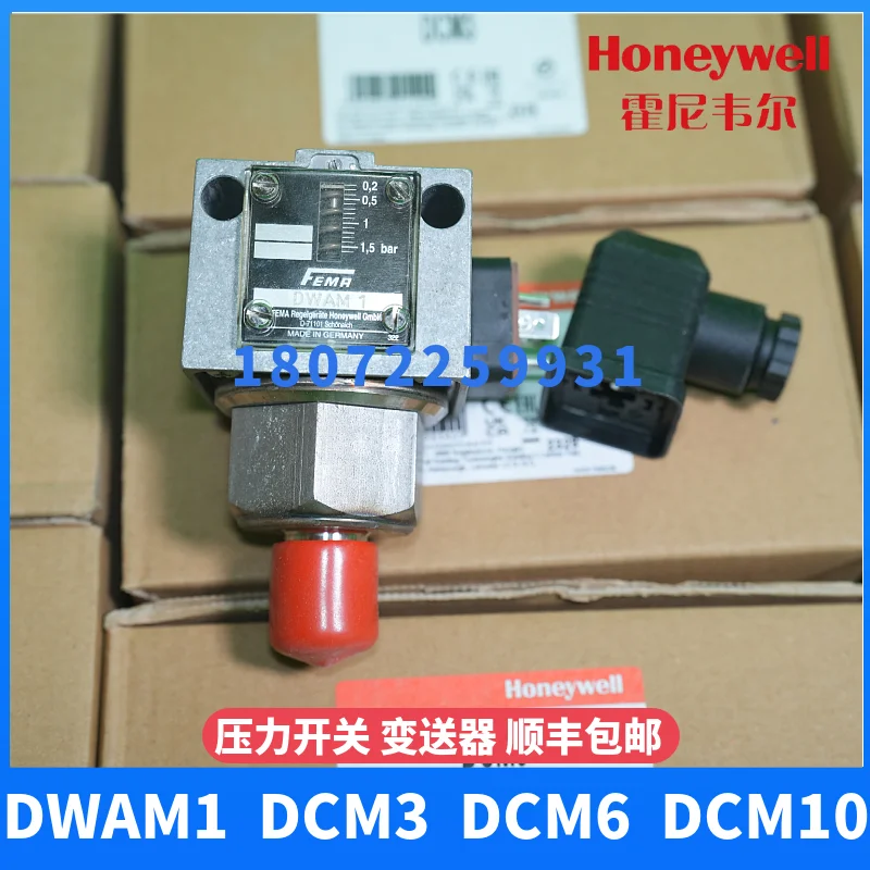DCM1 DCM3 DCM6 DWR6 DCM10 DCM25 DCM625 DWAM1 Interruptor de presión FEMA