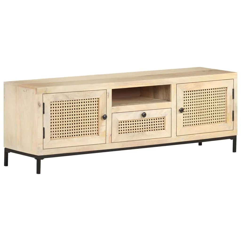 Furniture TV TV should be given as 30x40 cm mango wood and luxurious natural cane furniture TV
