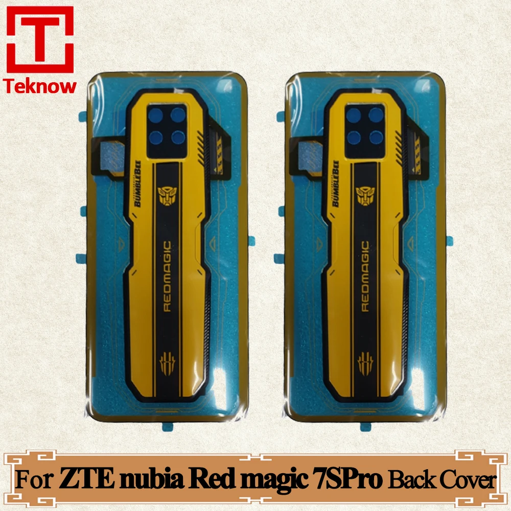 

Battery Back Cover Housing Door Phone Lid For ZTE nubia Red Magic 7S Pro Rear Case Shell Replacement with lens