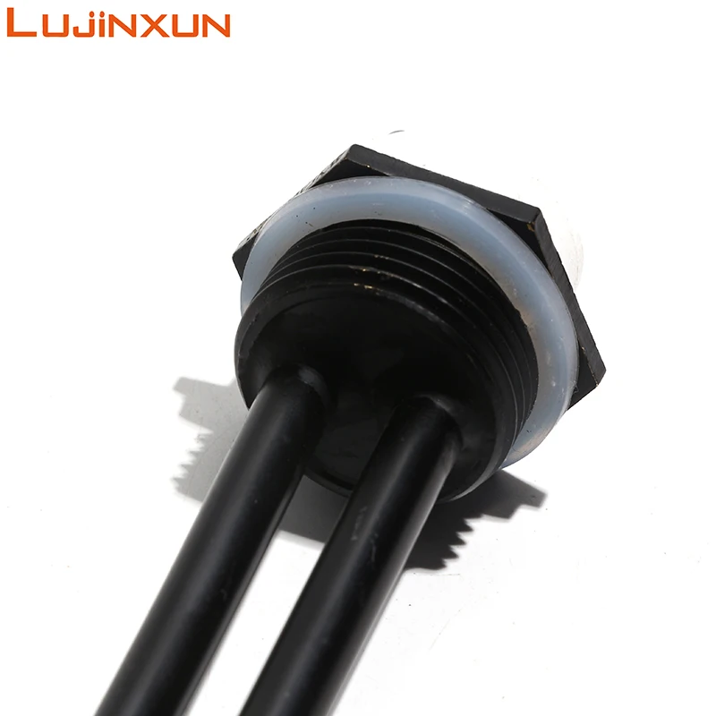 LUJINXUN 1 "전기 온수기 요소 검정색 방수 스케일 가열 파이프 DN25/32mm 220V/380V 1.5KW/2KW/3KW/4KW/5KW 1pc