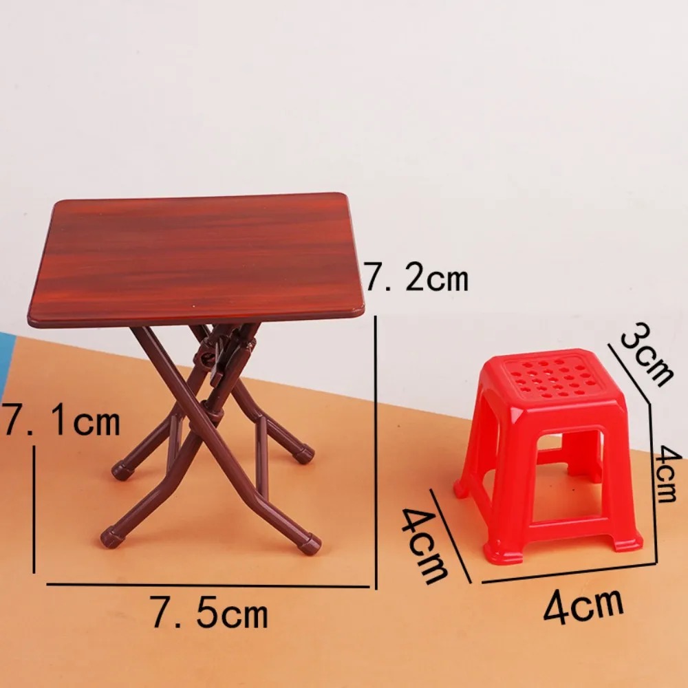 Mini mesa de comida de simulación de cocina, 1 cesta, modelo de bebida 1:12, muebles en miniatura, decoración de escena, casa de muñecas, juguete de regalo para niños