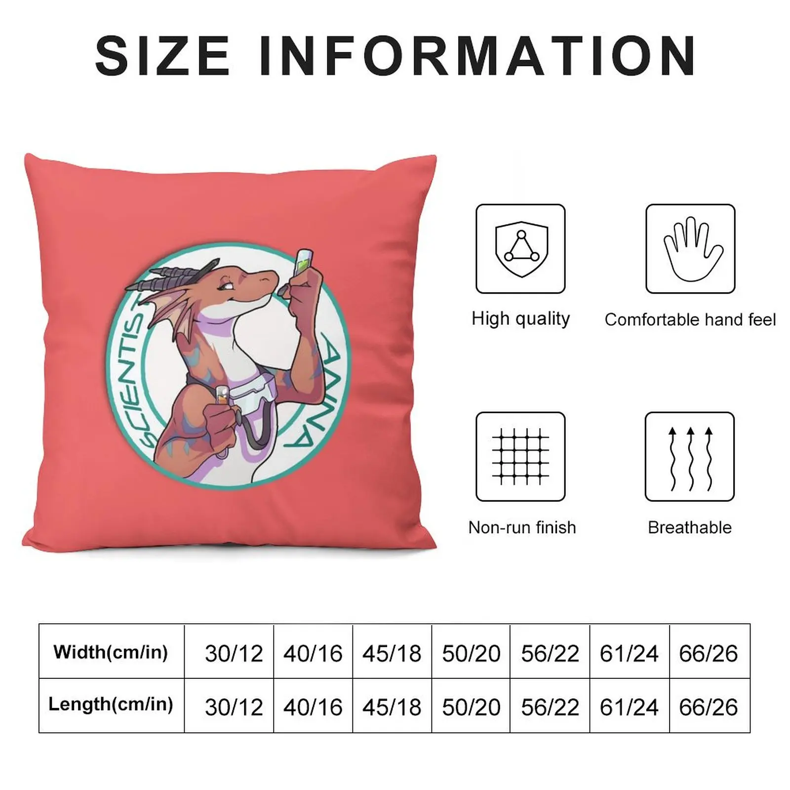 Scientist Anna from Angels with Scaly Wings Throw Pillow Decorative Cushion Sofa Covers Elastic Cover For Sofa pillow