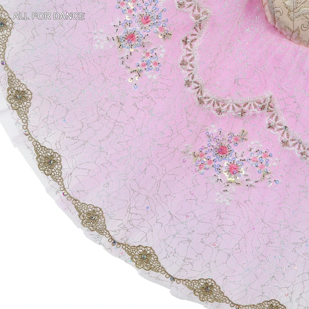 B25006 Gonne da balletto personalizzate per ragazze e donne Tutu di danza classica professionale rosa Costumi per spettacoli o competizioni