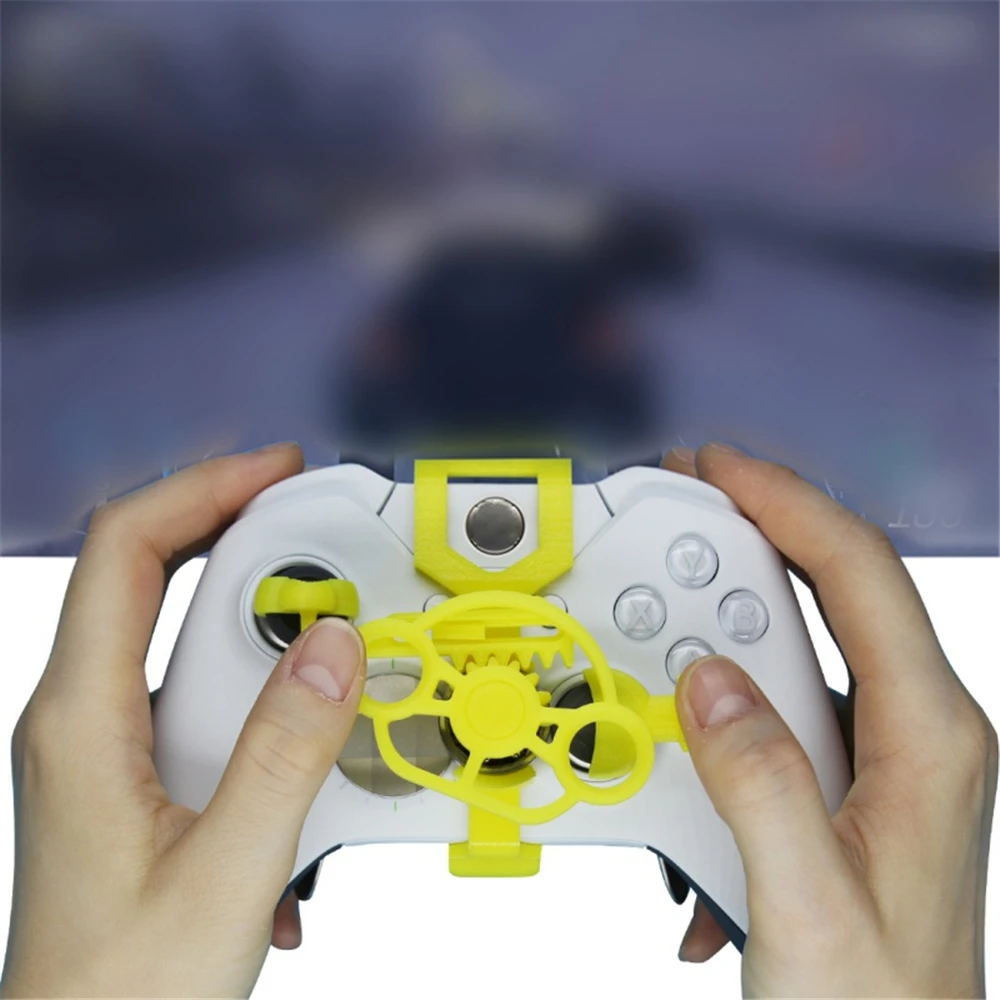 

Mini Steering 3D Printing Wheel Auxiliary Controller Game Joystick Simulator Gamepad for Xboxone/X/S/Elite