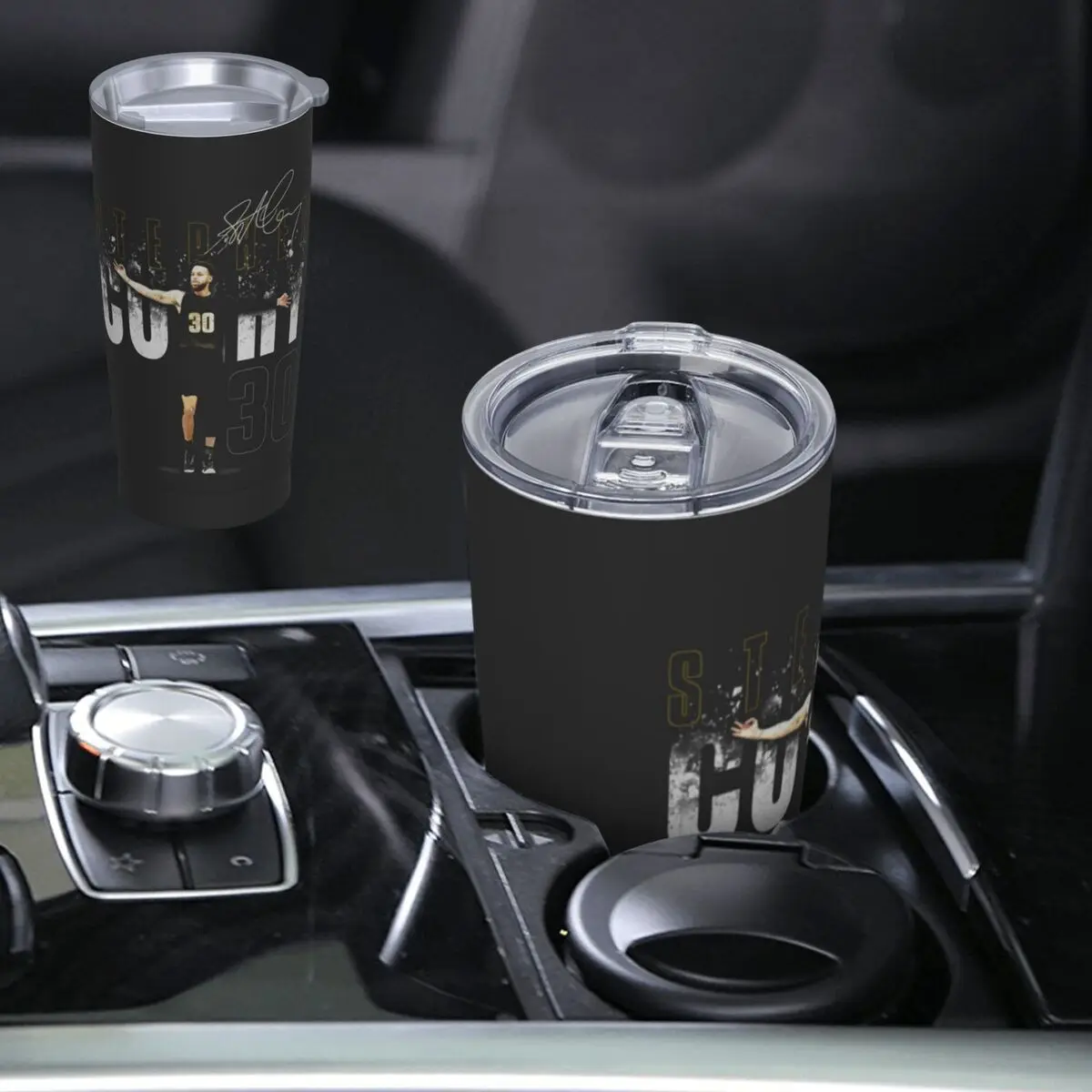 Steph Curry Golden State Dissolve Stainless Steel Tumbler Vacuum Insulated Mugs Thermal Cold Cups Straw With Lid 20oz