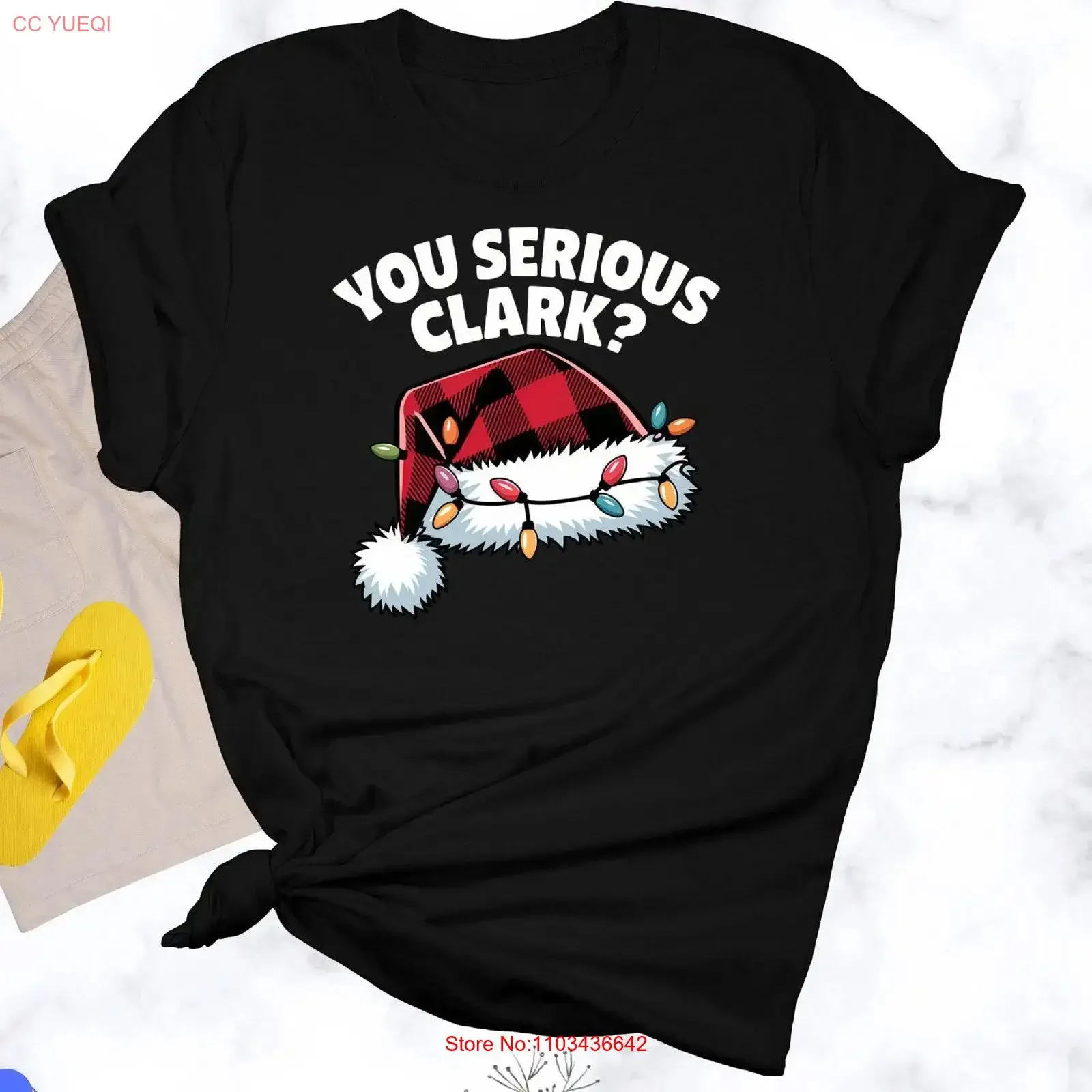 T-shirt You Serious Clark Griswold Noël Amusant Famille Vintage Lavé Unisexe Homme Streetwear Respirant Décontracté Tendance