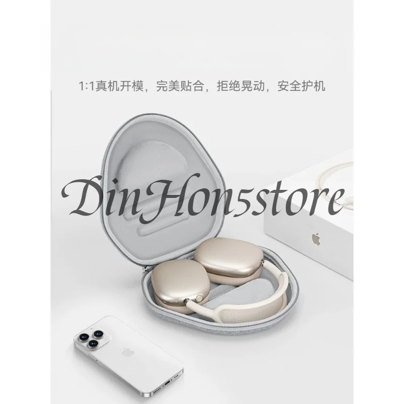Portable Storage Bag Case Suitable for Apple AirPods Max Headphone Travel Carrying Case Hard Shell Protective Cover