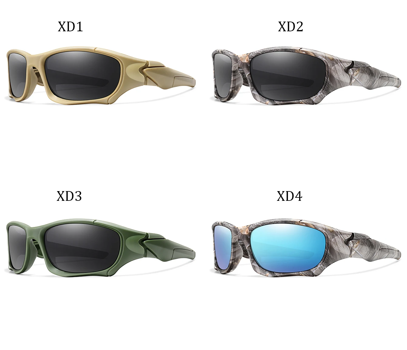 Klassische polarisierte Sonnenbrille für Damen und Herren, UV-Schutz, Fahren, Radfahren, Wandern, Angeln, Brillen mit ovalen Gläsern – Detail 5