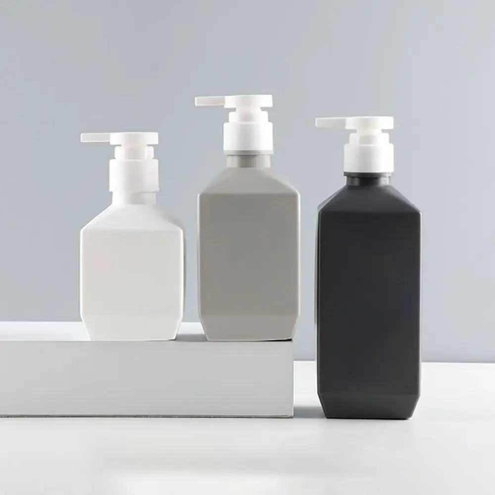 Large Capacity Liquid Hand Soap Pump Bottle with Press Pump Reusable Shampoo Lotion Container Refillable