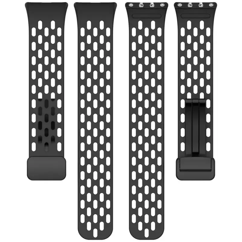 Magnetische Schnalle Mesh Silikon Armband Für Samsung Fit 3 Sport Atmungsaktive Uhr Band Für Samsung Galaxy Fit 3 Ersatz Armband – Detail 3