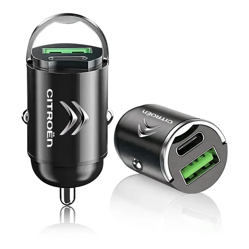 Micro Car Quick Charger Vehicle Cigarette Lighter Convert Plug Car Accessories For Citroen C1 C2 C3 C4 C5 C6 C8 C4L DS3 Picasso