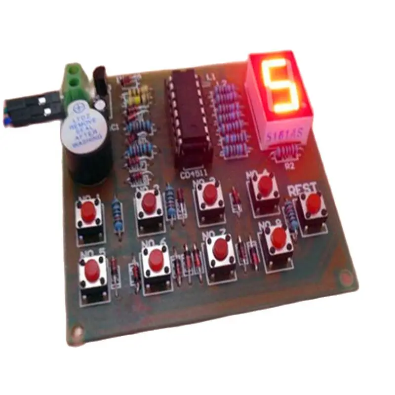 1 pz CD4511 risposta ottale/spazio scheda PCB
