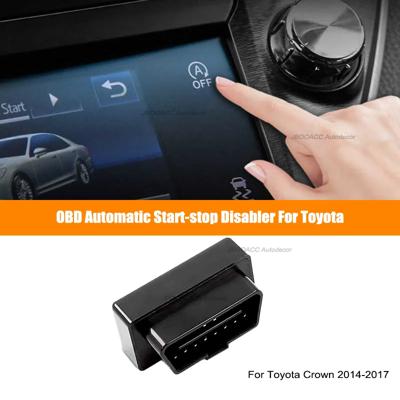 OBD Automatic Start-stop Disabler For Toyota 2014-2017 Crown Engine Intelligent Modification Automatic Start-stop Shut-off Cable