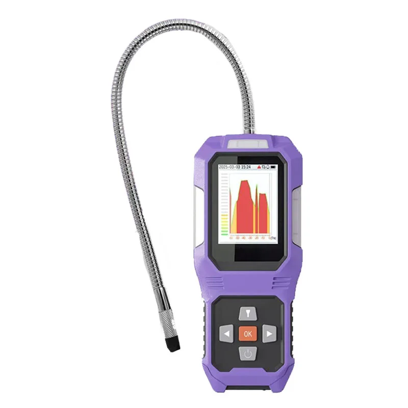 SF6 Qualitative Leak Detector High Precision Sulfur Hexafluoride Gas Tester With Leakage Alarm