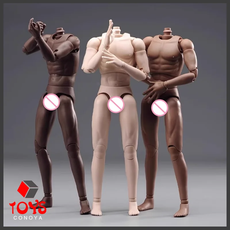 DT001 DT002 DT003 Męski żołnierz w skali 1/6 Super elastyczne ciało z miękkimi rękami i stopami 27 cm Standardowa lalka z mięśniami