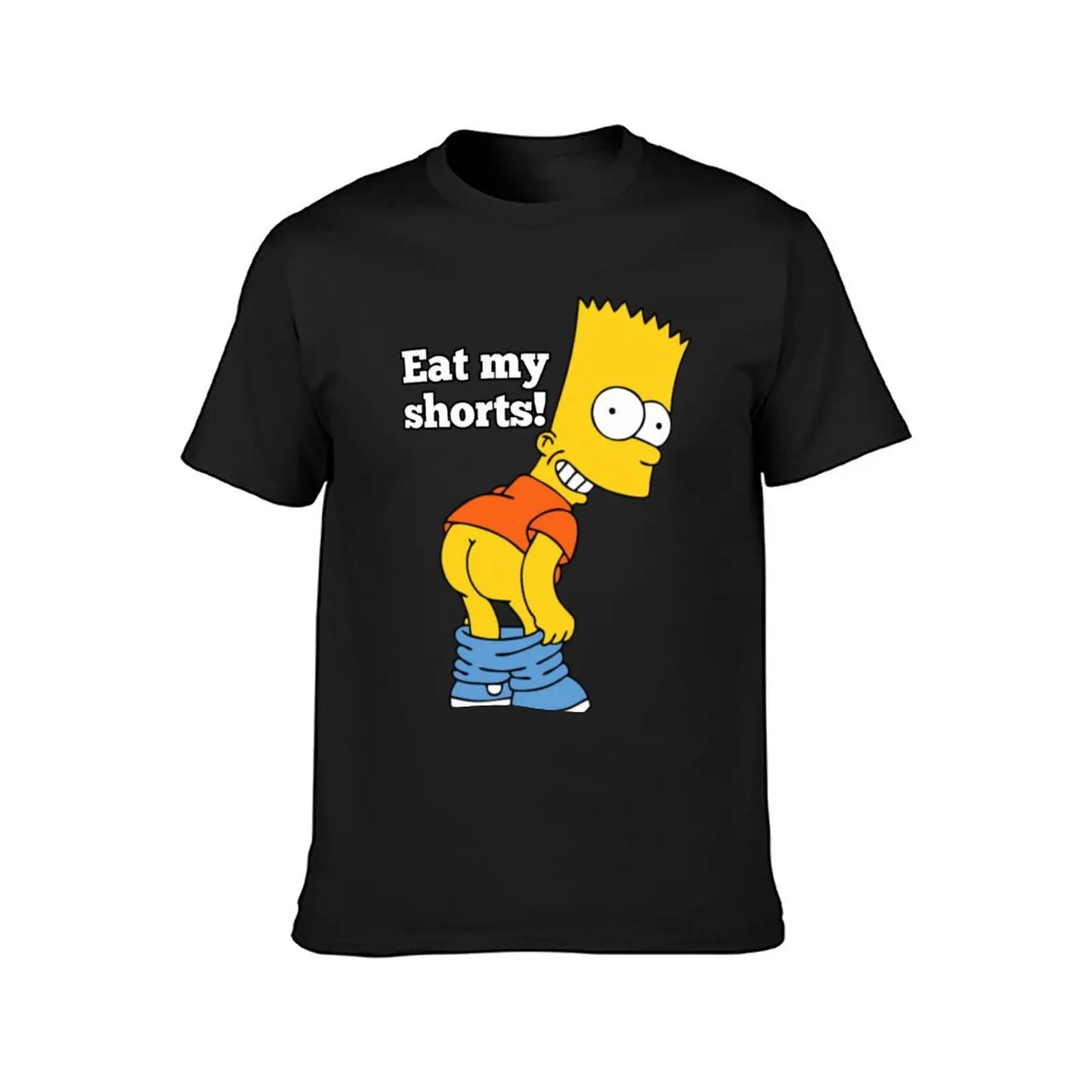 Eat my shorts T-Shirt customizeds blanks Short sleeve tee men