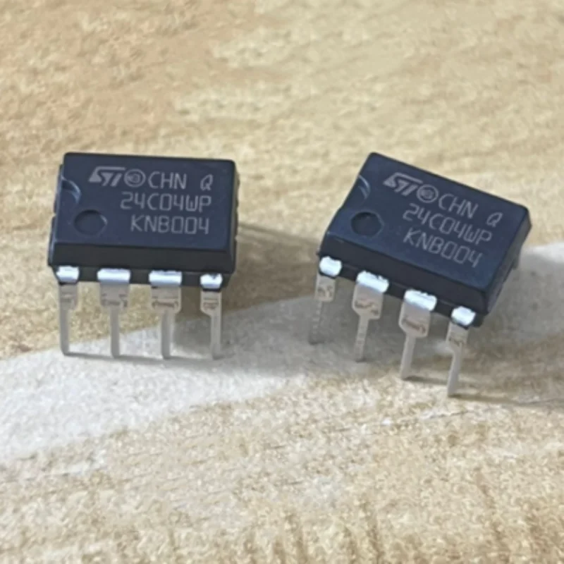 5pcs/lot 24C04WP M24C04-WBN6P NEW Original Genuine Chip Packing 8-DIP