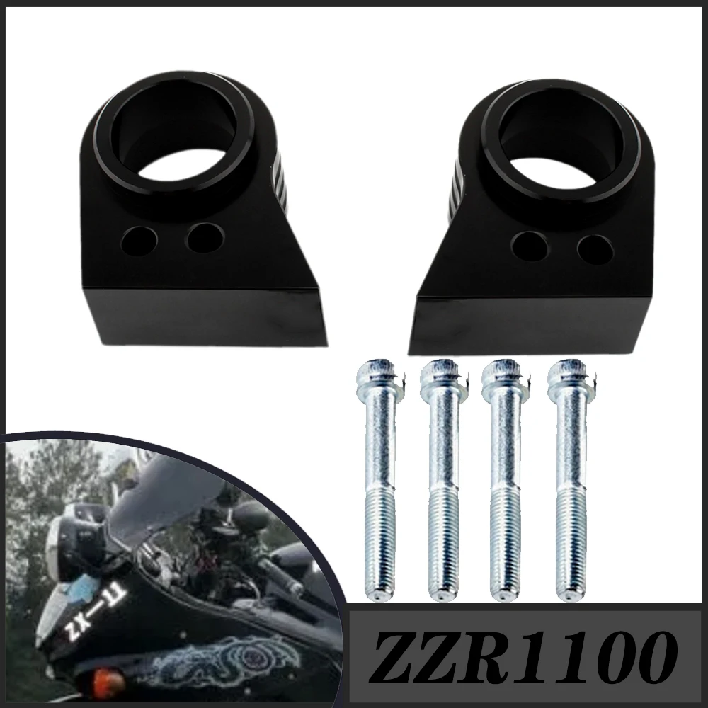 FOR Kawasaki ZZR1100 1989-2001 GPZ1100  ZX1000E 1995-1999 FOR Motorcycle Handlebar Riser Lift Kit Extension Height 25MM Adjuster