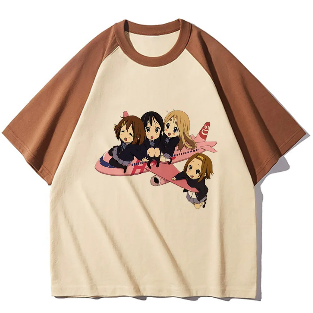 K-on top women quick dry breathable stretchy t shirt girl graphic clothing