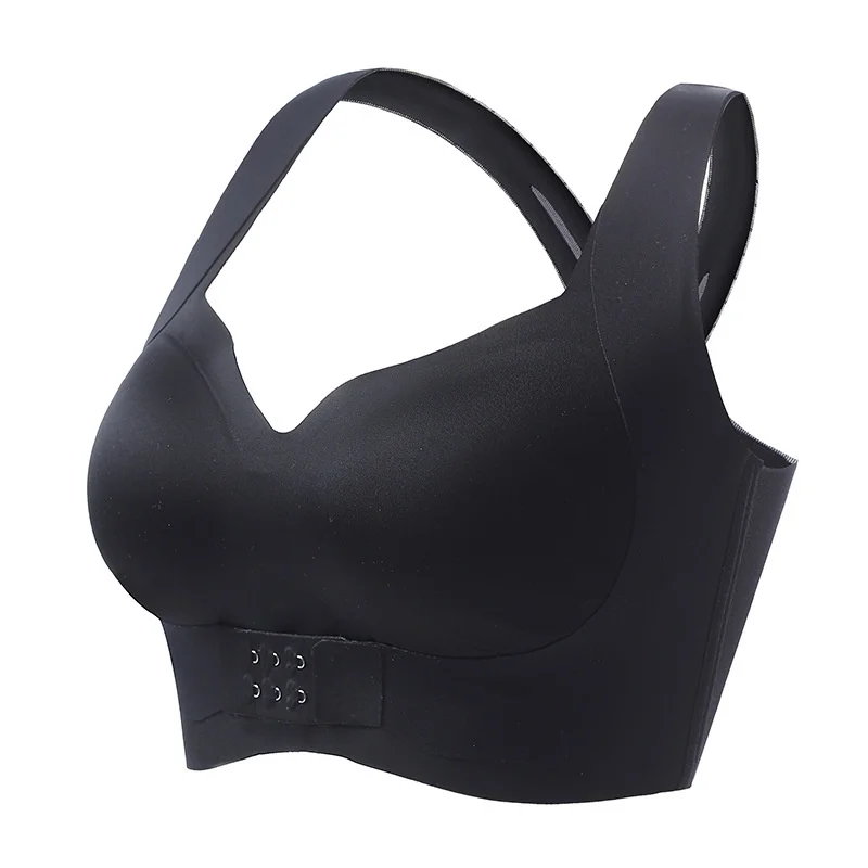 Large Size Sexy Sports Women's Underwear Shockproof Gathering Anti-sagging Beautiful Back Yoga Vest No Steel Ring Women's Bra