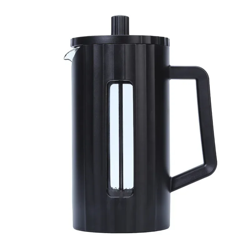 1000ML/ 600ML French Press Coffee Maker High Borosilicate Glass House Coffee Brewer Milk Foam Frother Barista Tea Maker