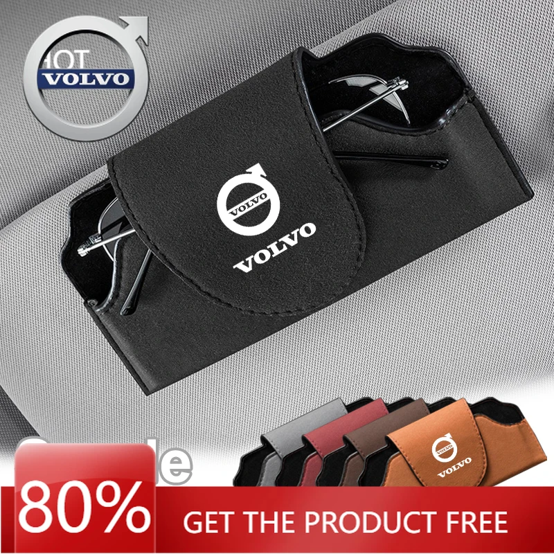 

Новые эмблемы 2026 года для Volvo: замшевый держатель-клипса для очков и солнцезащитных очков для Volvo V60, V40, XC90, S60, XC60, V70, S90, V