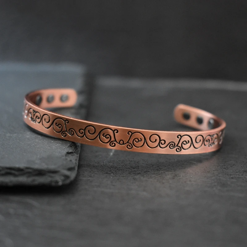 Pure Copper Cuff Br…