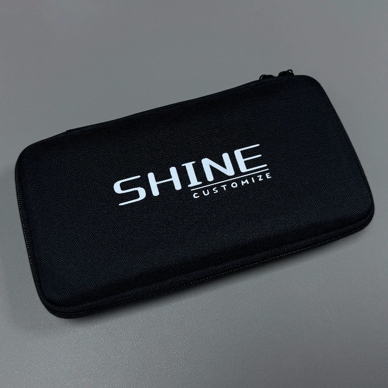 SHINE Customizable Keyboard Aviation Plug Cable Data Cable Storage Bag One piece molded EVA inner liner Shockproof Anti-fall