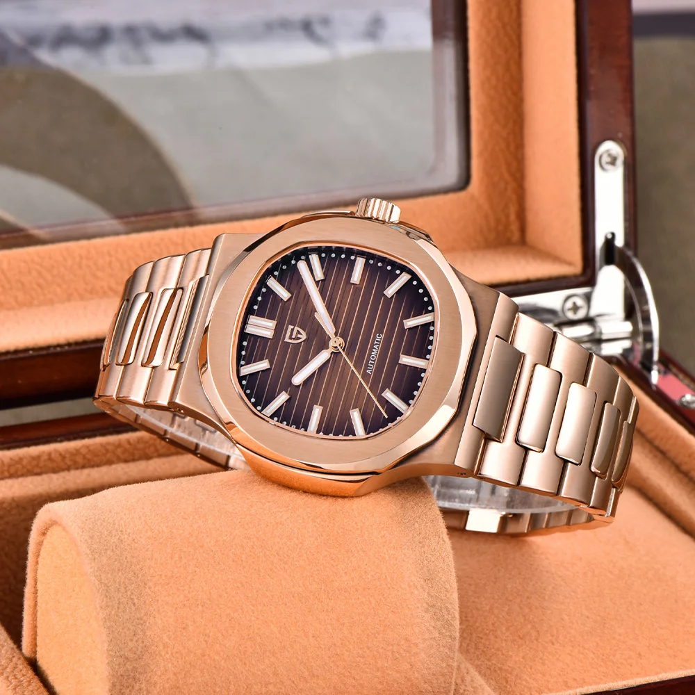 2026 Pagani design brand men's watch luxury retro men's mechanical watch sapphire waterproof ST6 automatic watch stainless steel