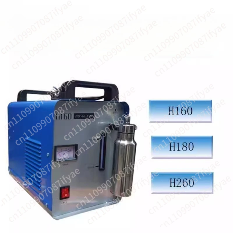 Acrylic Polished Enameled Wire Welding Chinese English Electrolyzed Water 110V Hydrogen Oxygen Gas Water Welding Machine