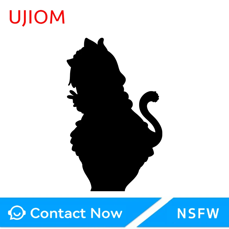 UJIOM Kanna Kamui Without Censorship Wall Sticker Pussy Wagon Scratch Proof Graffiti Decal Cupboard Vestibulec Accessories