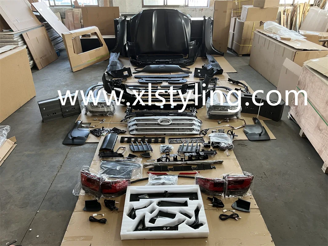 Car Modification Parts Body Kit For Land Cruiser LC200 Upgrade to LC300 Facelift