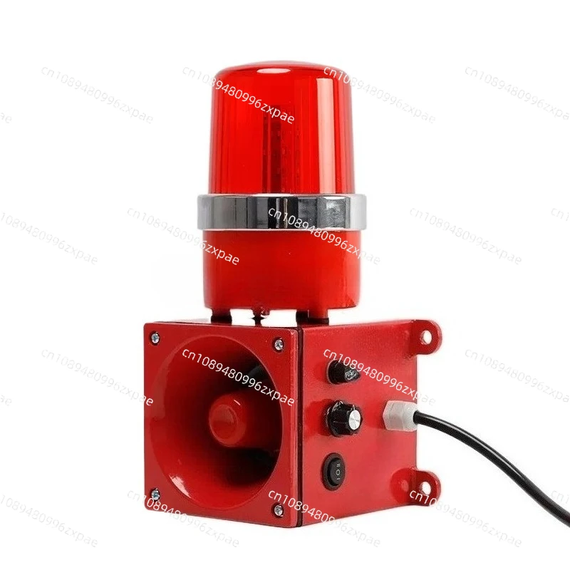 Multi-Function Industrial Alarm - SJ-2/STSG-01/TBJ Series Sound & Light Alert (100dB-150dB) with Voice Broadcast