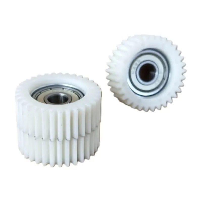 RMWIN-Includes 608 Bearing And Snap Ring,33-Tooth Nylon E-Bike Hub Motor Gear(33T),(Diameter 35Mm, Thickness 13Mm)