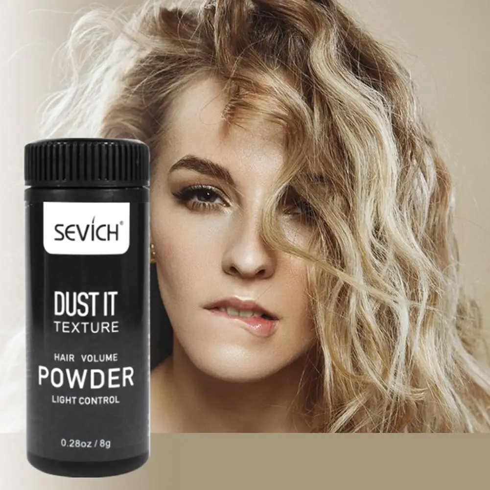 Unisex Fluffy Hair Powder Fluffy Increase Hair Volume Mattifying Powder Increased Hair Volume Styling Finalize Hair Design